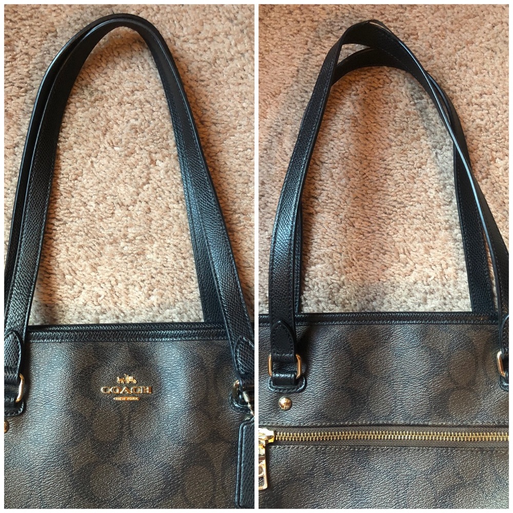 Coach zip tote shoulder bag ⭐️SOLD⭐️ - Picture 6 of 8